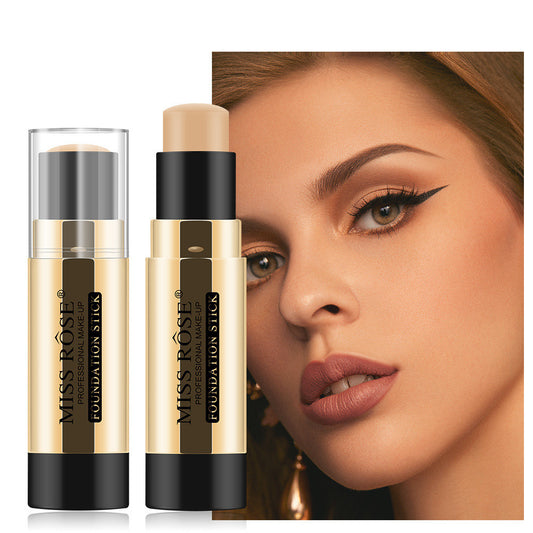 Corrector facial tridimensional y barra reparadora de maquillaje