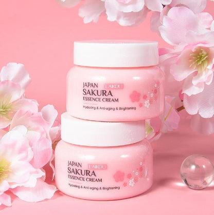 Sakura Skin Care Set Juego de 4 piezas Crema limpiadora para ojos Crema facial