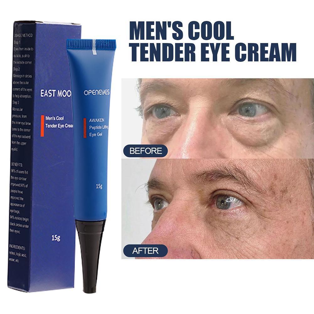 Nueva crema de ojos antienvejecimiento para hombres